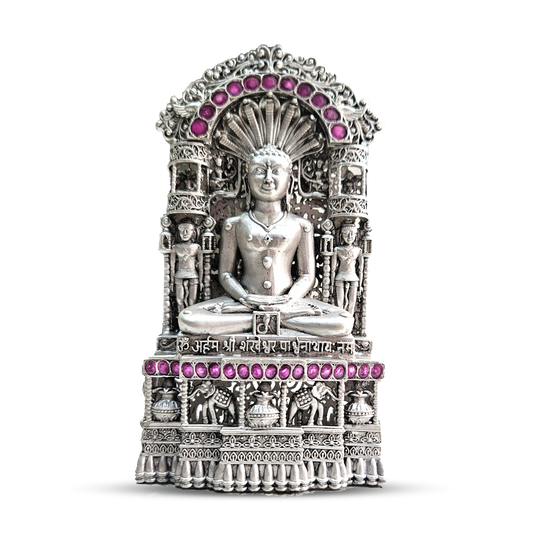 925 Pure Silver Shankheshwar Parshvanath Idol